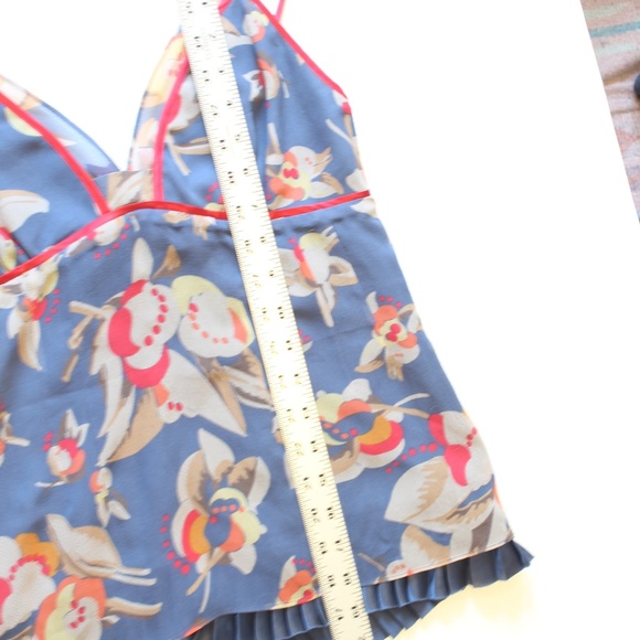 Ted Baker Silk Adjustable Strap Top - Picture 2 of 8